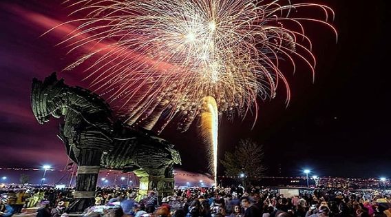 Нова година в Чанаккале собствен транспорт